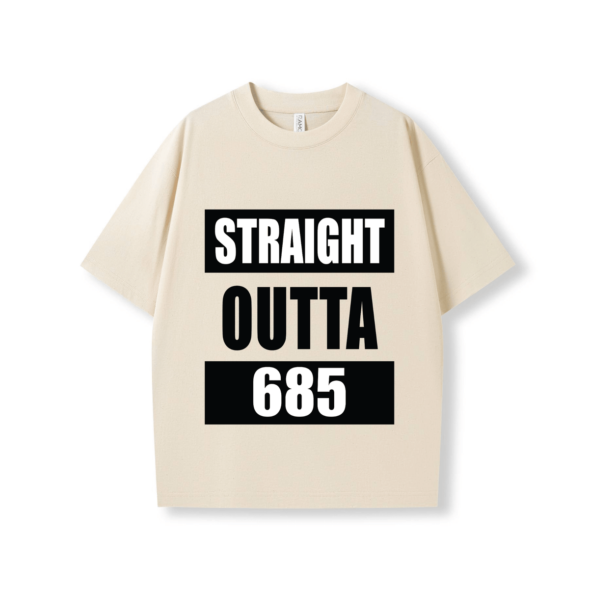 STRAIGHT OUTTA 685 | OVERSIZE UNISEX TEE - Stick N It