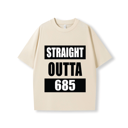STRAIGHT OUTTA 685 | OVERSIZE UNISEX TEE - Stick N It