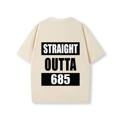 STRAIGHT OUTTA 685 | OVERSIZE UNISEX TEE - Stick N It
