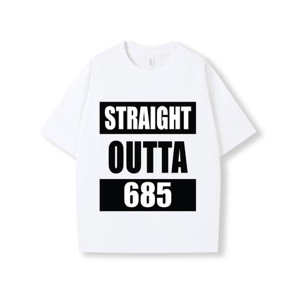STRAIGHT OUTTA 685 | OVERSIZE UNISEX TEE - Stick N It