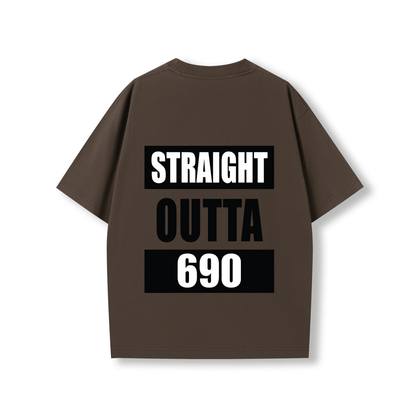 STRAIGHT OUTTA 690 | OVERSIZE UNISEX TEE - Stick N It