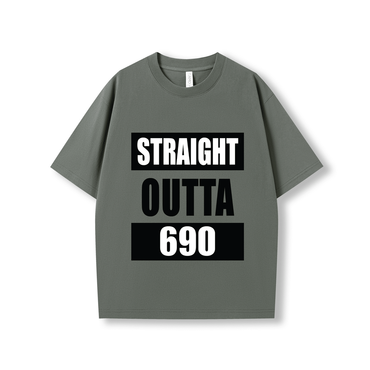 STRAIGHT OUTTA 690 | OVERSIZE UNISEX TEE - Stick N It