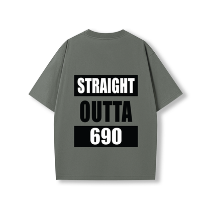 STRAIGHT OUTTA 690 | OVERSIZE UNISEX TEE - Stick N It