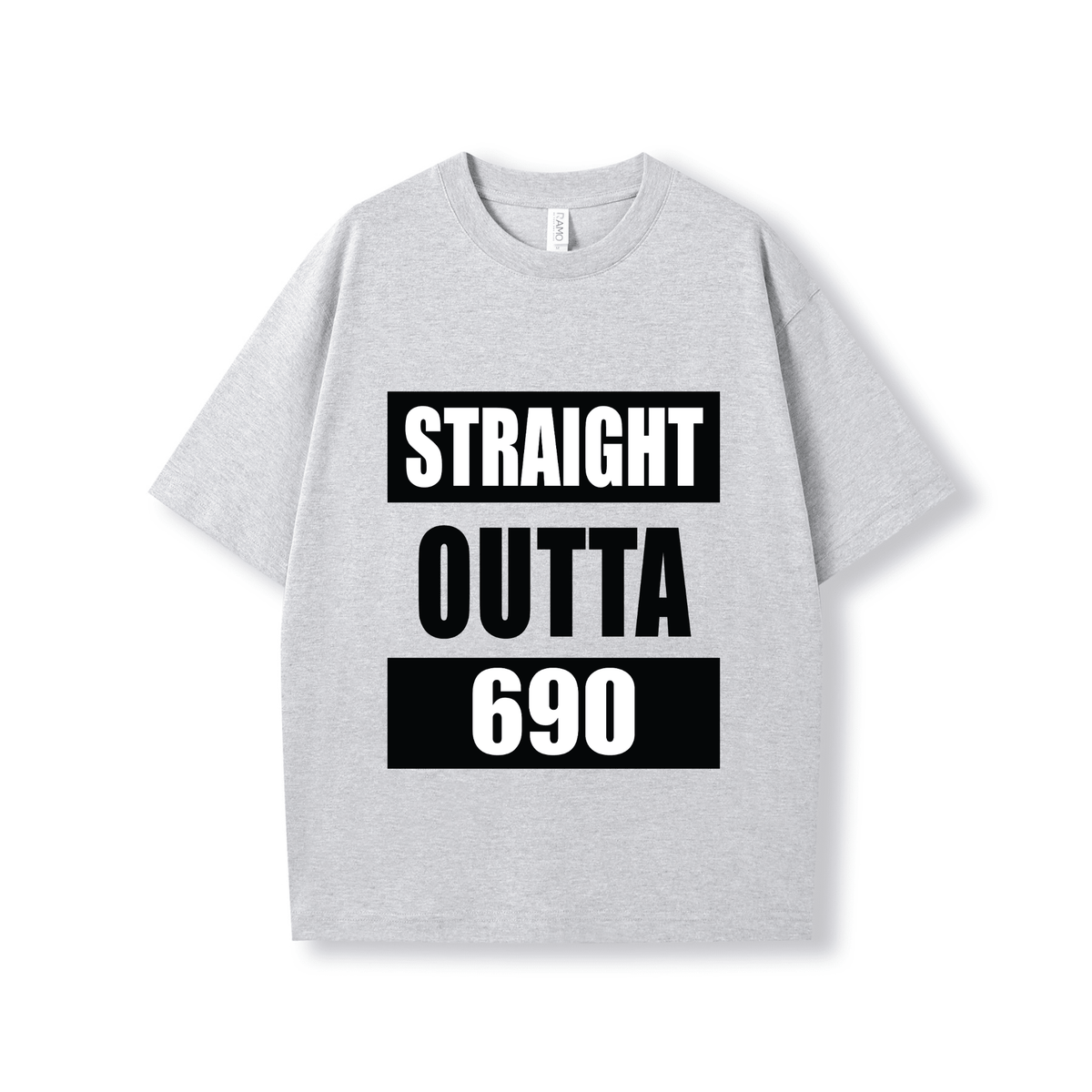 STRAIGHT OUTTA 690 | OVERSIZE UNISEX TEE - Stick N It
