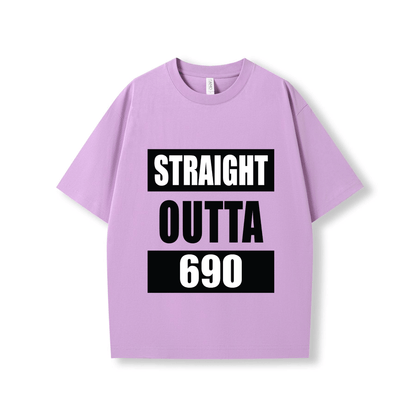 STRAIGHT OUTTA 690 | OVERSIZE UNISEX TEE - Stick N It