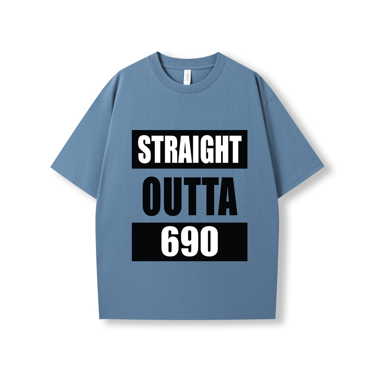 STRAIGHT OUTTA 690 | OVERSIZE UNISEX TEE - Stick N It