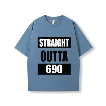 STRAIGHT OUTTA 690 | OVERSIZE UNISEX TEE - Stick N It