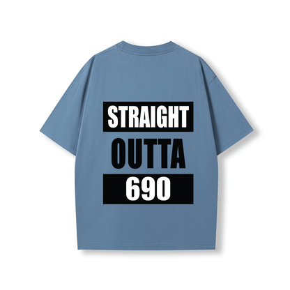 STRAIGHT OUTTA 690 | OVERSIZE UNISEX TEE - Stick N It