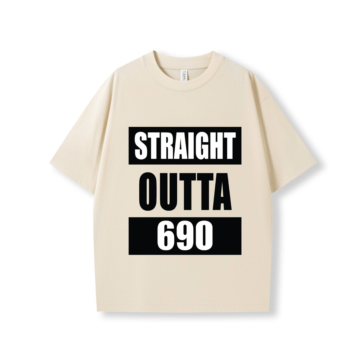 STRAIGHT OUTTA 690 | OVERSIZE UNISEX TEE - Stick N It