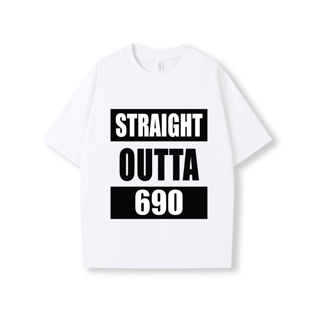 STRAIGHT OUTTA 690 | OVERSIZE UNISEX TEE - Stick N It