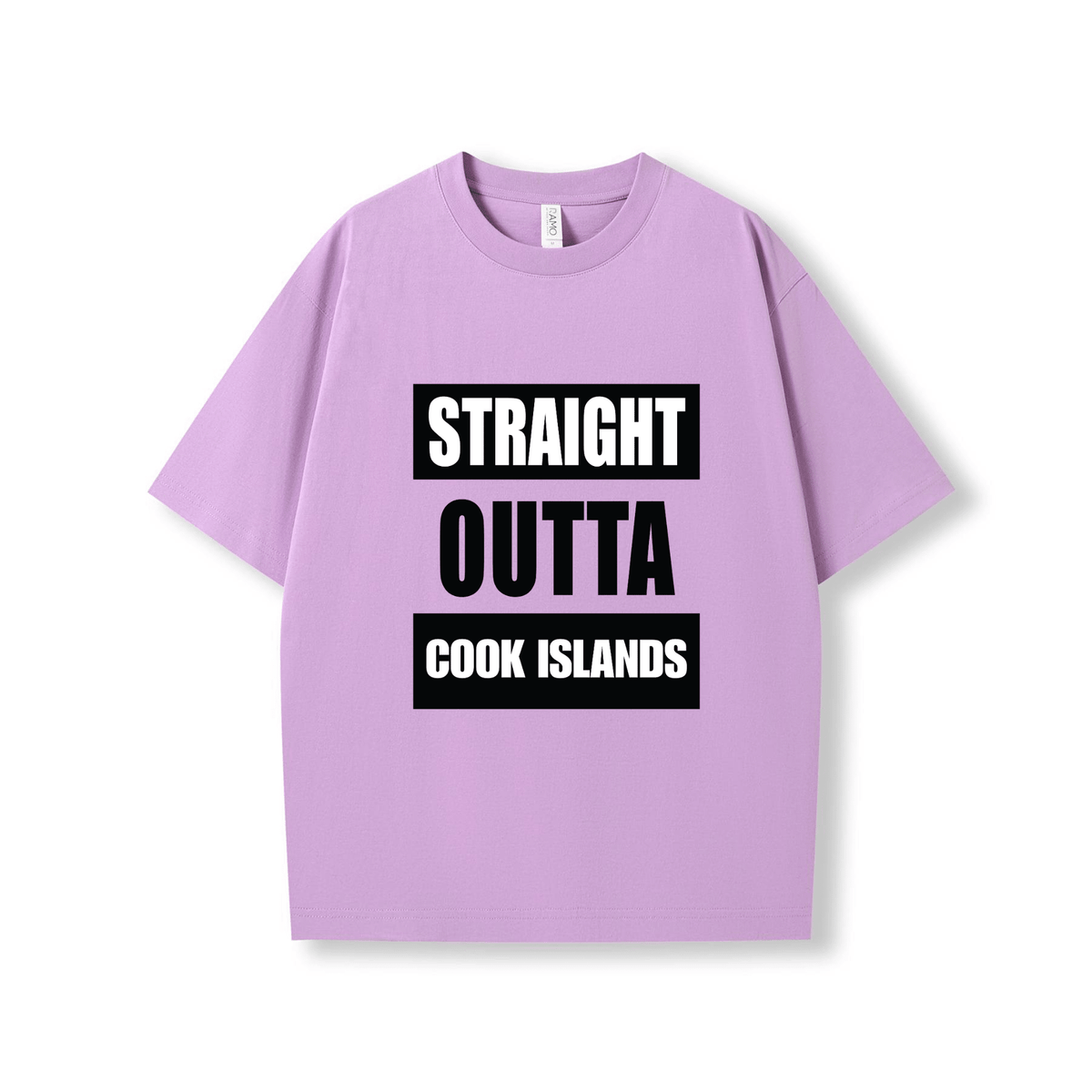 STRAIGHT OUTTA COOK ISLANDS | OVERSIZE UNISEX TEE - Stick N It