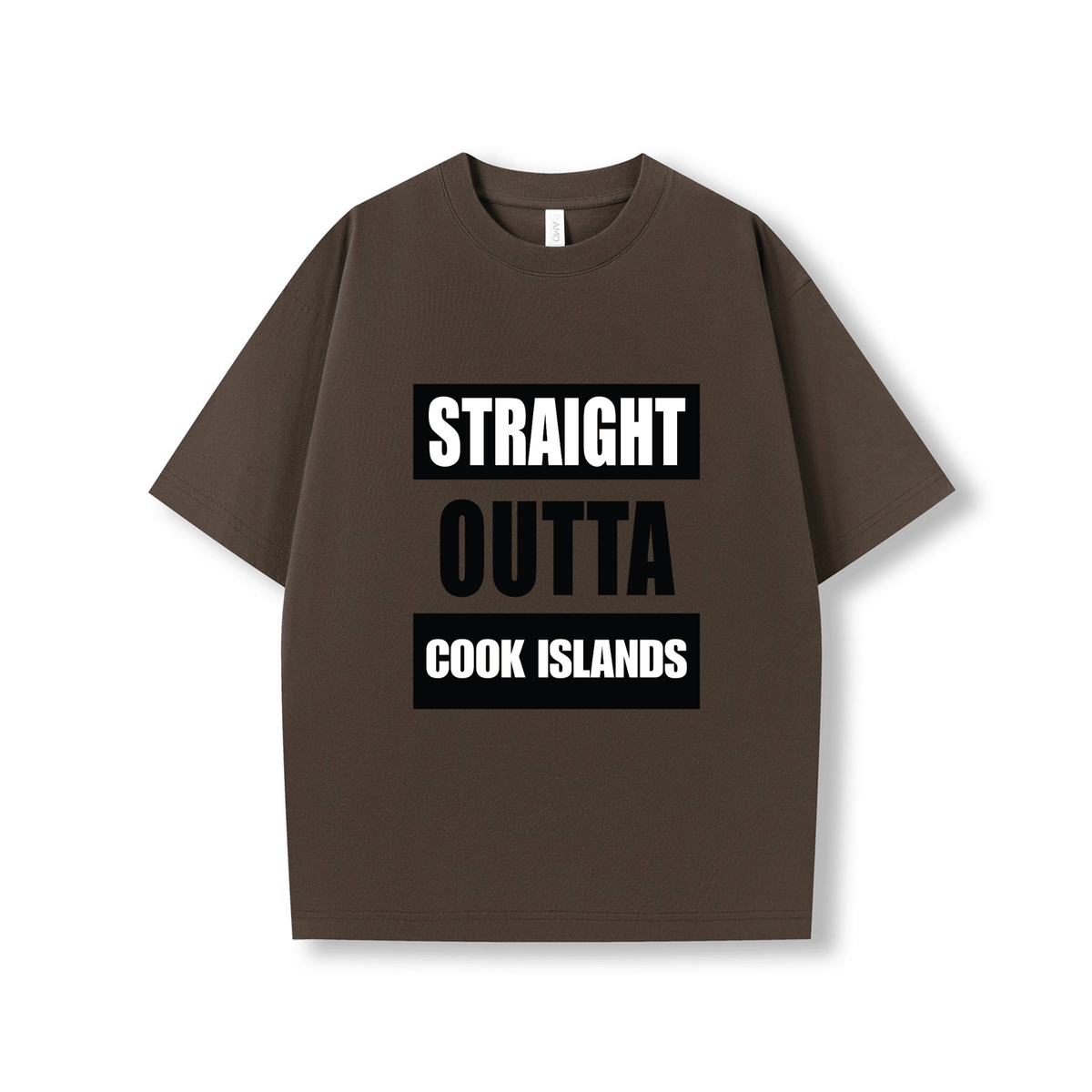 STRAIGHT OUTTA COOK ISLANDS | OVERSIZE UNISEX TEE - Stick N It