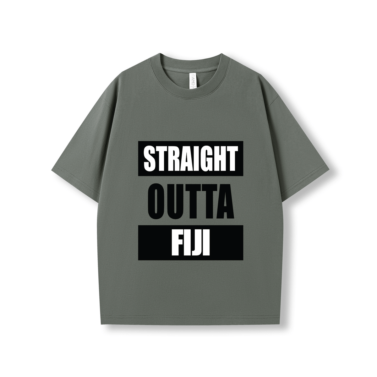STRAIGHT OUTTA FIJI | OVERSIZE UNISEX TEE - Stick N It