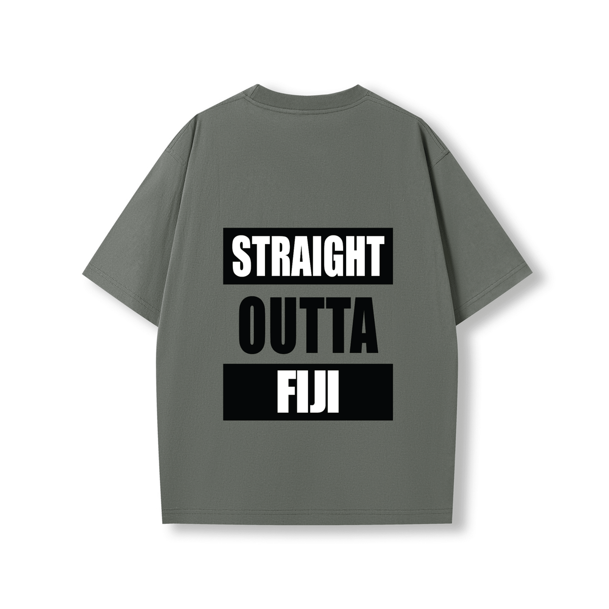 STRAIGHT OUTTA FIJI | OVERSIZE UNISEX TEE - Stick N It