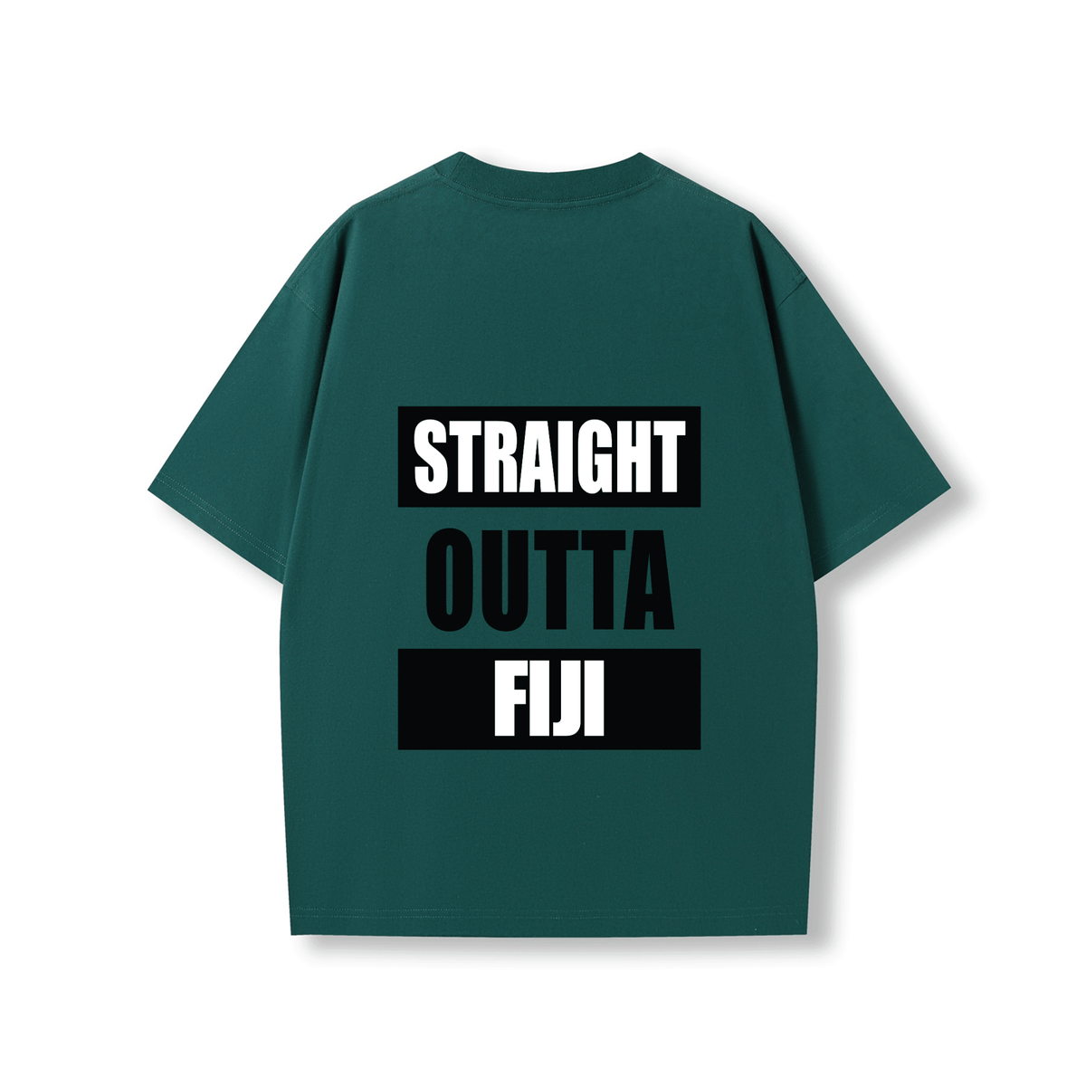 STRAIGHT OUTTA FIJI | OVERSIZE UNISEX TEE - Stick N It