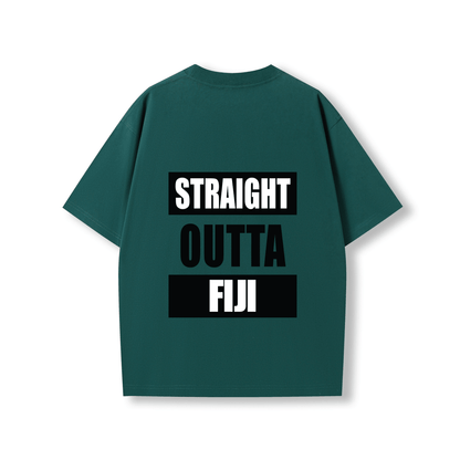 STRAIGHT OUTTA FIJI | OVERSIZE UNISEX TEE - Stick N It