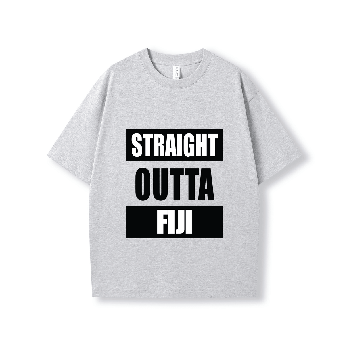 STRAIGHT OUTTA FIJI | OVERSIZE UNISEX TEE - Stick N It
