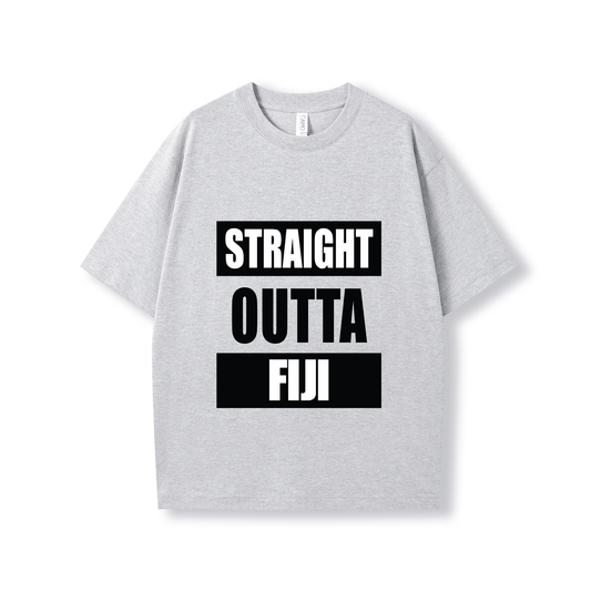 STRAIGHT OUTTA FIJI | OVERSIZE UNISEX TEE - Stick N It