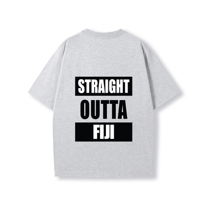 STRAIGHT OUTTA FIJI | OVERSIZE UNISEX TEE - Stick N It