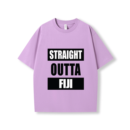 STRAIGHT OUTTA FIJI | OVERSIZE UNISEX TEE - Stick N It