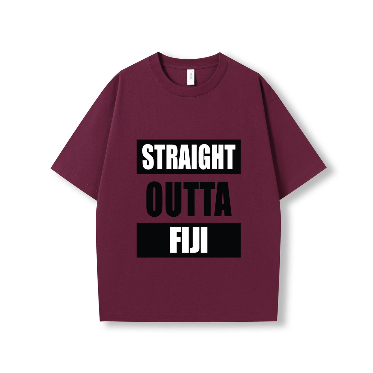 STRAIGHT OUTTA FIJI | OVERSIZE UNISEX TEE - Stick N It