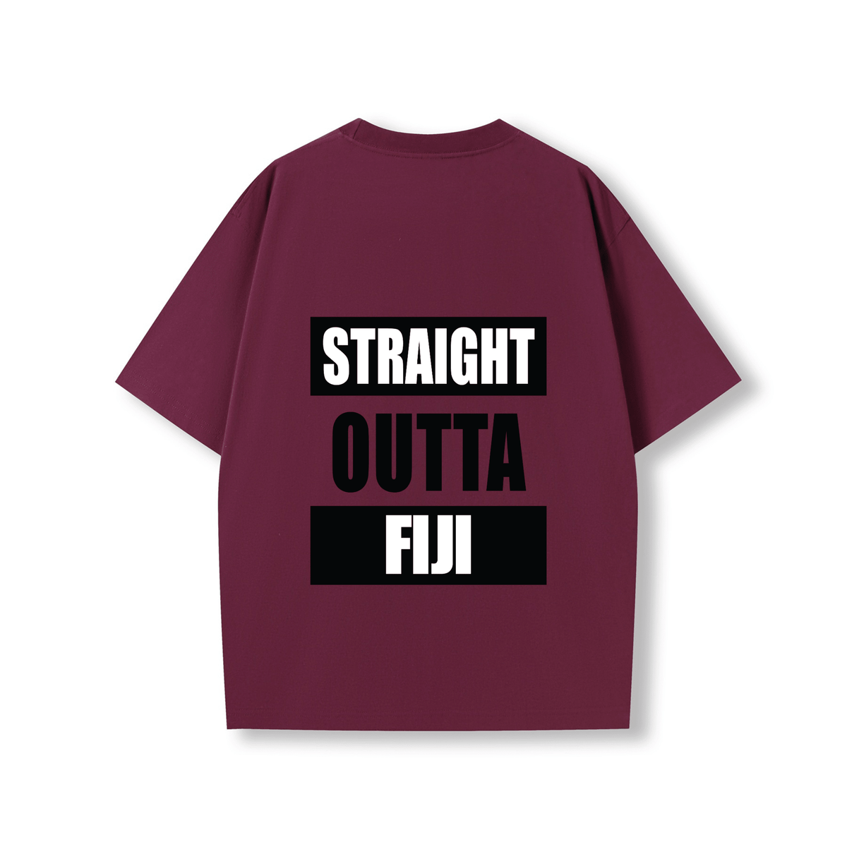 STRAIGHT OUTTA FIJI | OVERSIZE UNISEX TEE - Stick N It