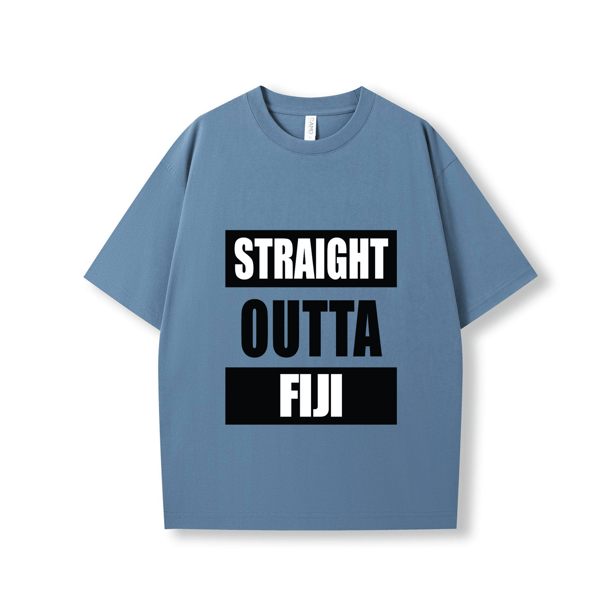 STRAIGHT OUTTA FIJI | OVERSIZE UNISEX TEE - Stick N It