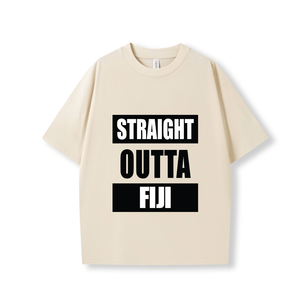STRAIGHT OUTTA FIJI | OVERSIZE UNISEX TEE - Stick N It