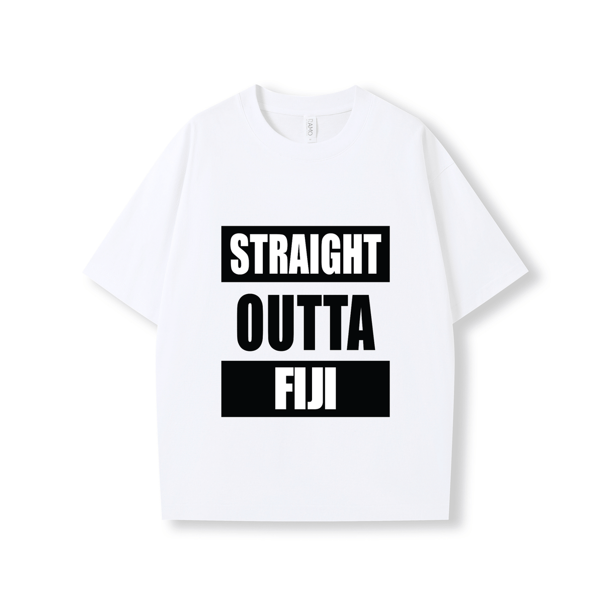 STRAIGHT OUTTA FIJI | OVERSIZE UNISEX TEE - Stick N It