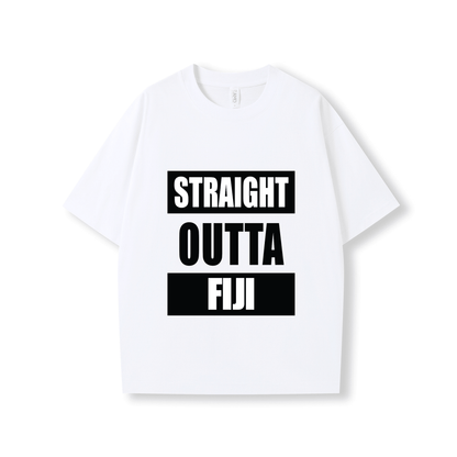STRAIGHT OUTTA FIJI | OVERSIZE UNISEX TEE - Stick N It
