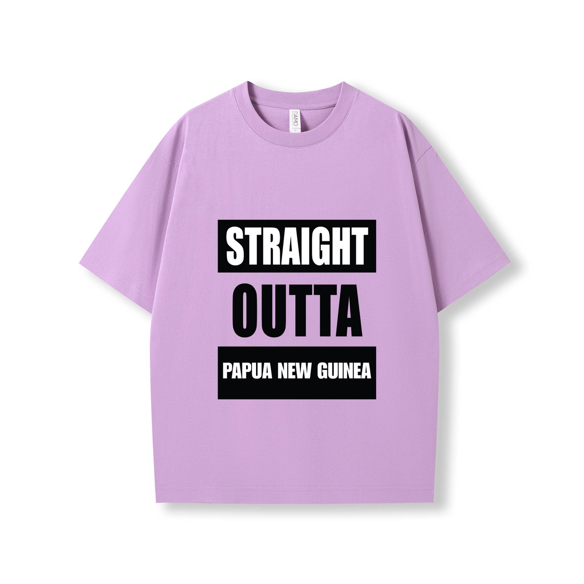 STRAIGHT OUTTA PAPUA NEW GUINEA | OVERSIZE UNISEX TEE - Stick N It