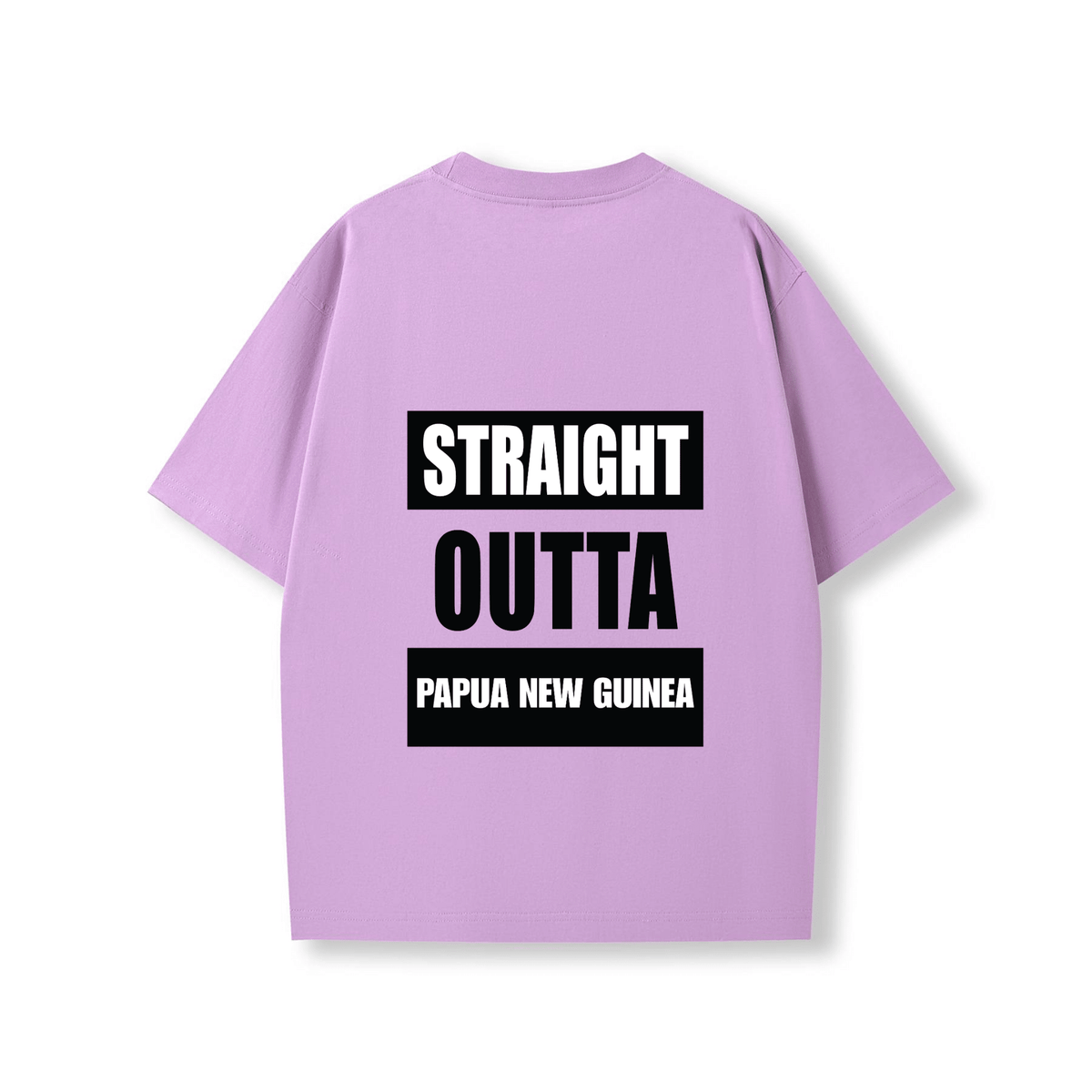 STRAIGHT OUTTA PAPUA NEW GUINEA | OVERSIZE UNISEX TEE - Stick N It