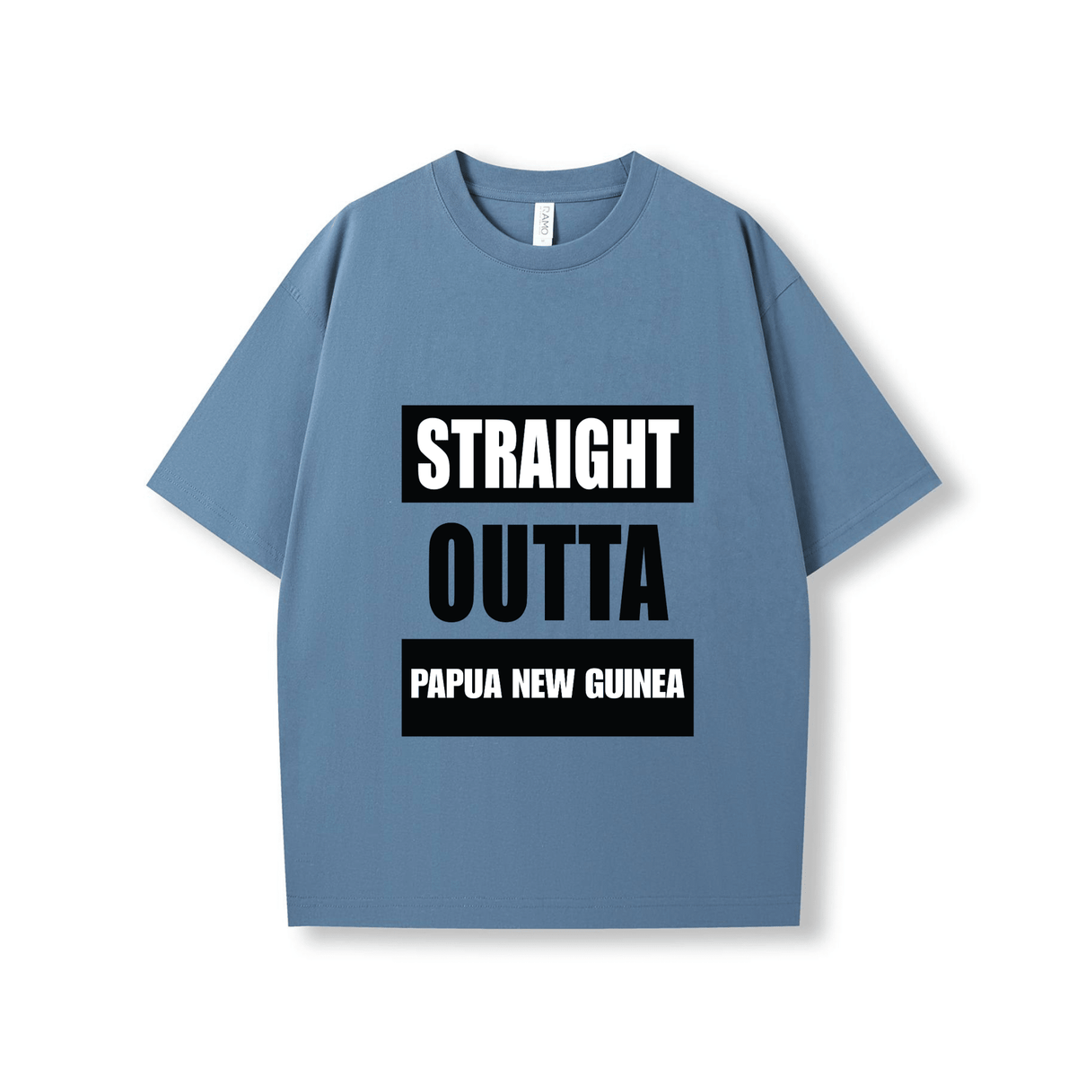 STRAIGHT OUTTA PAPUA NEW GUINEA | OVERSIZE UNISEX TEE - Stick N It