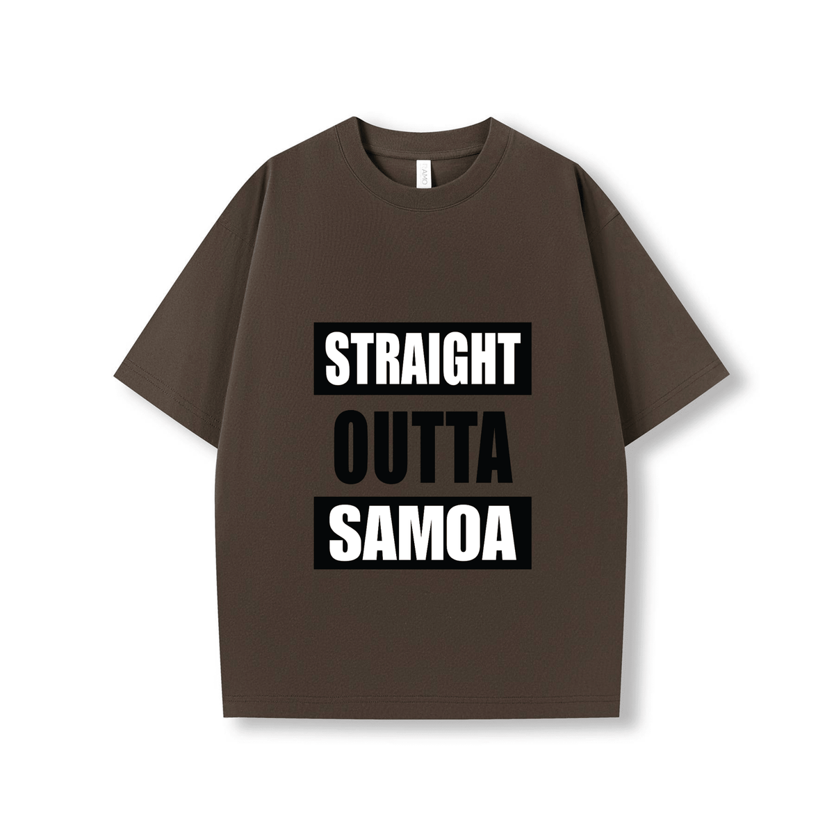 STRAIGHT OUTTA SAMOA | OVERSIZE UNISEX TEE - Stick N It