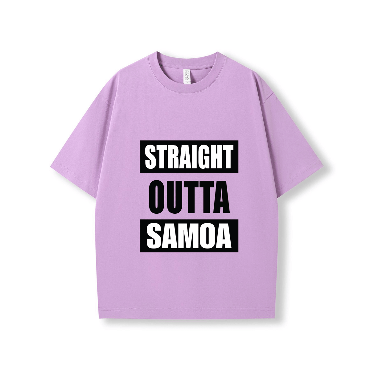 STRAIGHT OUTTA SAMOA | OVERSIZE UNISEX TEE - Stick N It