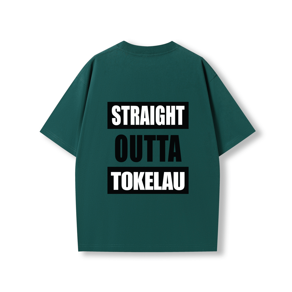 STRAIGHT OUTTA TOKELAU | OVERSIZE UNISEX TEE - Stick N It
