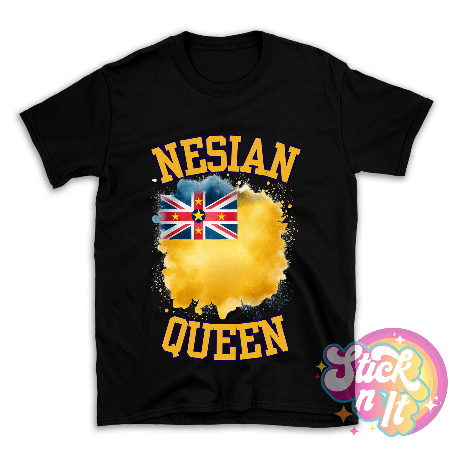 NIUE NESIAN QUEEN SHIRT - Stick N It