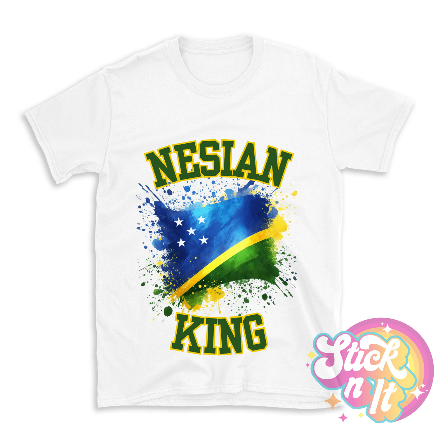 SOLOMON ISLANDS NESIAN KING SHIRT - Stick N It