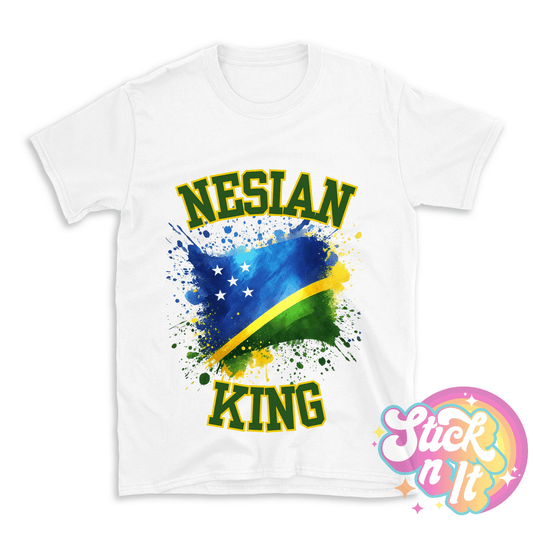 SOLOMON ISLANDS NESIAN KING SHIRT - Stick N It
