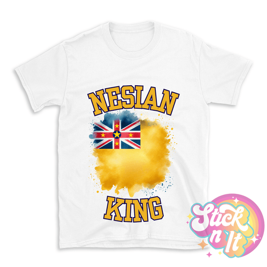 NIUE NESIAN KING SHIRT - Stick N It