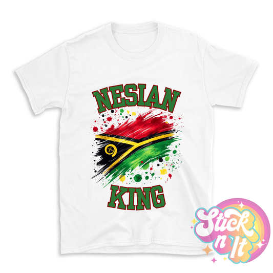VANUATU NESIAN KING SHIRT - Stick N It