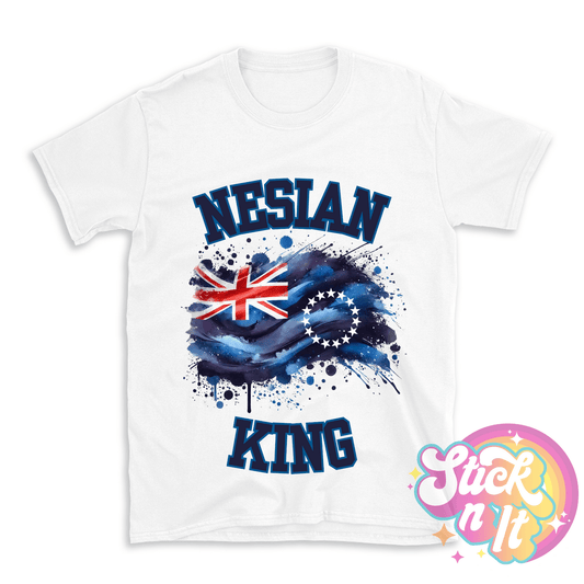 COOK ISLANDS NESIAN KING SHIRT - Stick N It