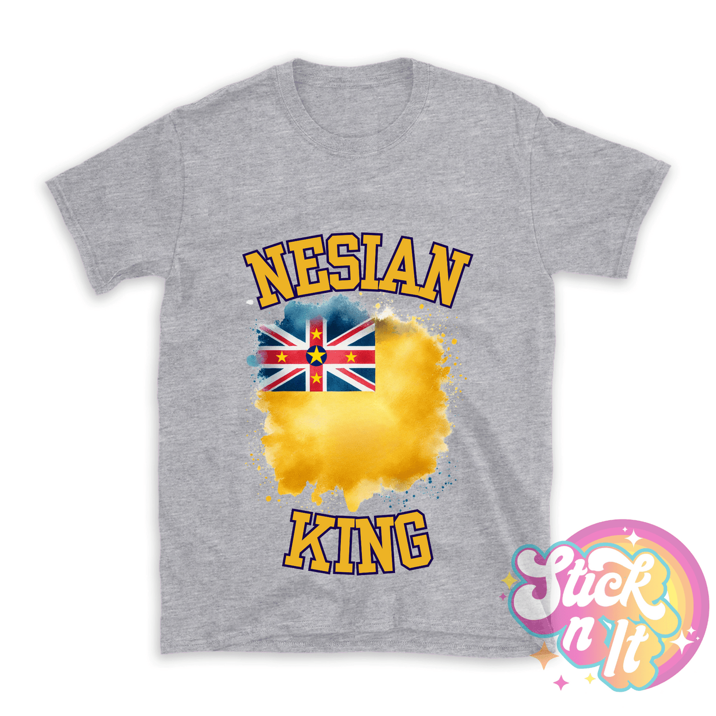 NIUE NESIAN KING SHIRT - Stick N It