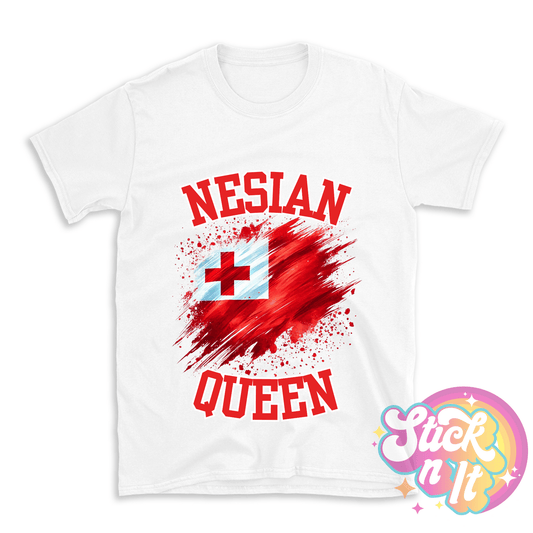 TONGA NESIAN QUEEN SHIRT - Stick N It