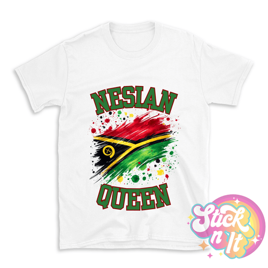 VANUATU NESIAN QUEEN SHIRT - Stick N It