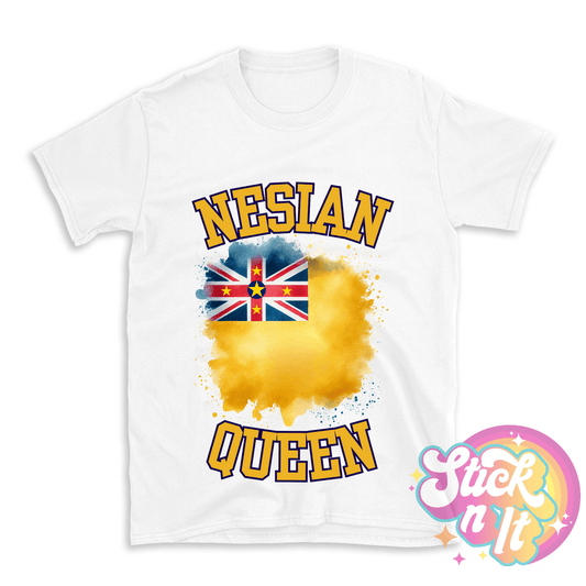 NIUE NESIAN QUEEN SHIRT - Stick N It