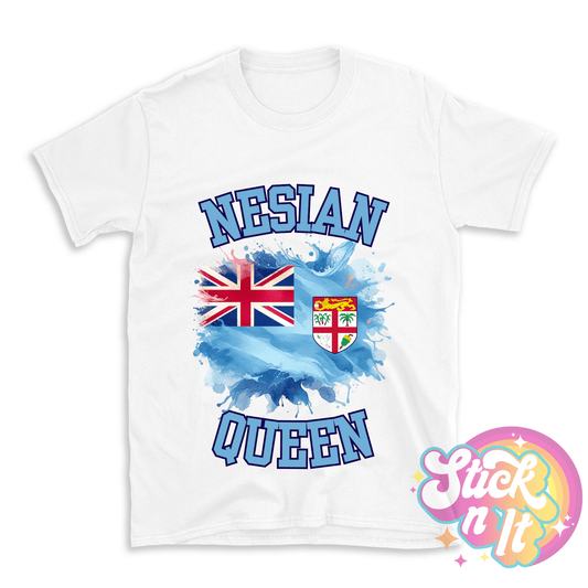 FIJI NESIAN QUEEN SHIRT - Stick N It
