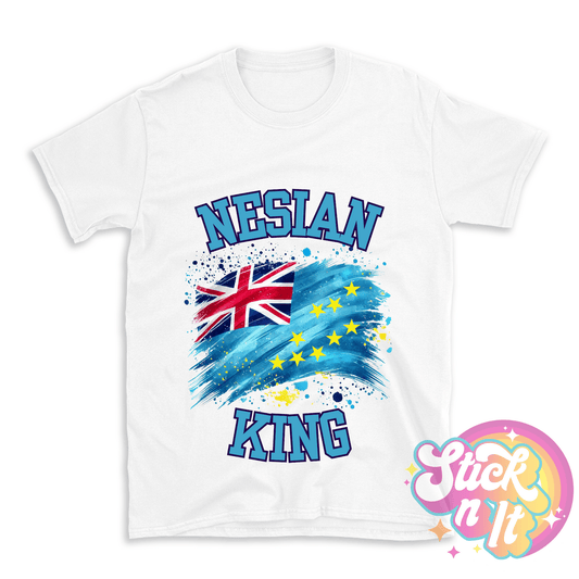 TUVALU NESIAN KING SHIRT - Stick N It