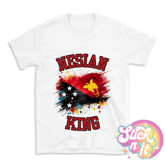 PAPUA NEW GUINEA NESIAN KING SHIRT - Stick N It