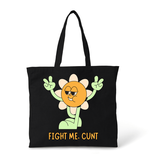 FIGHT ME TOTE BAG - Stick N It